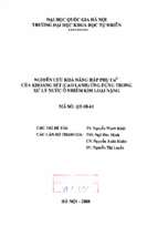 Nghiên cứu khả năng hấp phụ cu2+ của khoáng sét (cao lanh) ứng dụng trong xử lý nước ô nhiễm kim loại nặng