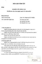 Nghiên cứu nâng cao tỷ số s n của tín hiệu nhỏ từ cảm biến