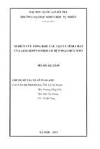 Nghiên cứu tổng hợp, cấu tạo và tính chất của azacrown ether có dị vòng chứa nitơ