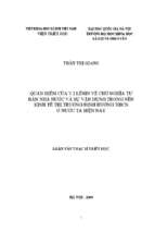 Quan điểm của v.i. lênin về chủ nghĩa tư bản nhà nước và sự vận dụng trong nền kinh tế thị trường định hướng xhcn ở nước ta hiện nay