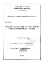 Luyện kỹ năng đọc hiểu với sự hỗ trợ của công nghệ multimedia   cd rom