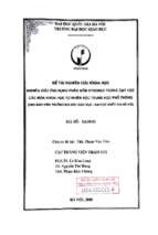 Nghiên cứu ứng dụng phần mềm cybered trong dạy học các môn khao học tự nhiên bậc trung học phổ thông (cho sinh viên trường đại học giáo dục   đại học quốc gia hà nội