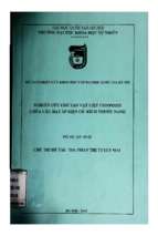 Nghiên cứu chế tạo vật liệu compozit chứa các hạt áp điện có kích thước nano