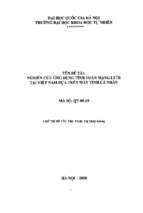 Nghiên cứu ứng dụng tính toán mạng lưới tại việt nam dựa trên máy tính cá nhân