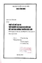 Thiết kế chế tạo và thử nghiệm các mạch đo đếm đọc kết quả qua đường truyền điện lưới