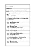 The potential impacts of asean open sky on vietnam aviation industry