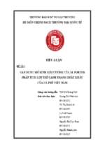 Vận dụng mô hình kim cương của m. porter phân tích lợi thế cạnh tranh xuất khẩu của cà phê việt nam