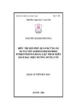 điều trị hen phế quản dị ứng do dị nguyên dermatophagoides pteronyssinus bằng liệu pháp miễn dịch đặc hiệu đường dưới lưỡi