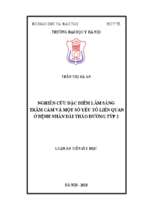 Nghiên cứu đặc điểm lâm sàng trầm cảm và một số yếu tố liên quan ở bệnh nhân đái tháo đường týp 2