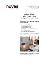 Giáo trình  bài tập s7 200 (sử dụng với novas training kit s7 200)