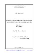 Nghiên cứu và tổng hợp zno kích thước nano mét định hướng ứng dụng cho nguồn điện bạc kẽm