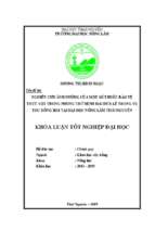 Nghiên cứu ảnh hưởng của một số thuốc bảo vệ thực vật trong phòng trừ bệnh hại dưa lê trong vụ thu đông 2018 tại đại học nông lâm thái nguyên