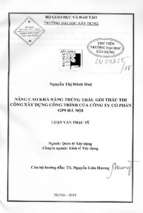 Nâng cao khả năng trúng thầu gói thầu thi công xây dựng công trình của công ty cổ phần gp9 hà nội