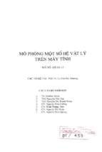 Mô phỏng một số hệ vật lý trên máy tính