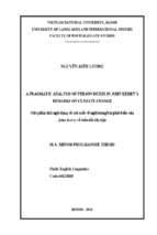 A pragmatic analysis of person deixis in john kerry’s remarks on climate change