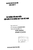 Thị trường vốn mạo hiểm   kinh nghiệm quốc tế và những gợi ý cho việt nam