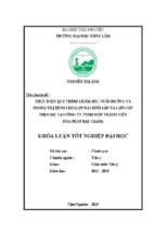 Thực hiện quy trình chăm sóc, nuôi dưỡng và phòng trị bệnh cho lợn nái sinh sản và lợn con theo mẹ tại trại lợn của công ty tnhh mtv hòa phát bắc giang