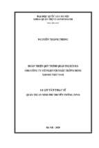 Hoàn thiện quy trình quản trị rủi cho công ty cổ phần nội thất thông minh xhome việt nam