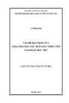 Vấn đề hạt nhân của cộng hòa dân chủ nhân dân triều tiên giai đoạn 2012   2017