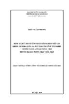 đánh giá mức độ đáp ứng chuẩn đầu ra theo tiếp cận khung trình độ quốc gia việt nam của kỹ sư tốt nghiệp ngành an toàn phòng cháy đại học phòng cháy chữa cháy