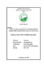 đánh giá hiệu quả kinh tế các hộ nuôi lợn đen bản địa tại địa bàn huyện si ma cai, tỉnh lào cai