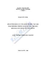 Bồi dưỡng năng lực ứng dụng số phức vào giải toán hình học và lượng giác cho học sinh khá giỏi trung học phổ thông