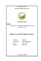 Nghiên cứu hoàn thiện quy trình sản xuất trà túi lọc từ lá gai