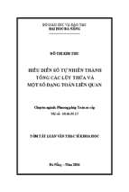 Biểu diễn số tự nhiên thành tổng các lũy thừa và một số dạng toán liên quan