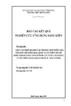 Skkn nâng cao hiệu quả học tập cho học sinh thông qua tích hợp chủ nghĩa mác   lênin và tư tưởng hồ chí minh vào bài giảng lịch sử phần các cuộc cách mạng tư sản thời cận đại