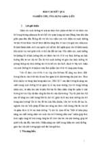 Một số biện pháp nâng cao chất lượng chăm sóc nuôi dưỡng ở trường mầm non đồng tĩnh