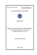 Nghiên cứu thành phần hóa học và hoạt tính sinh học cây máu chó trái dày (knema pachycarpa) và cây máu chó đá (knema saxatilis)