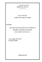 Skkn một số bài tập bổ  trợ nhằm nâng cao thành tích môn nhảy xa ưỡn thân cho học sinh khối 11