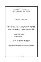 Quyền đối với bất động sản liền kề theo pháp luật việt nam hiện nay