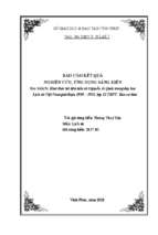 Skkn khai thác tài liệu tiểu sử nguyễn ái quốc trong dạy học lịch sử việt nam giai đoạn 1919 – 1930, lớp 12 thpt  ban cơ bản