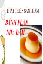 Tieu luan phat trien san pham banh flan nha dam.pptx