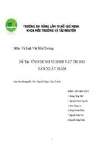 [123doc]   de tai ung dung vi sinh vat trong san xuat giam pot