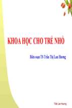 Slide thuyết trình khoa học cho trẻ nhỏ.ppt