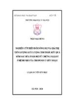 Nghiên cứu biến đổi nồng độ và giá trị tiên lượng lưu lượng tim thấp, kết quả sớm sau sửa toàn bộ tứ chứng fallot ở bệnh nhi của troponin t siêu nhạy