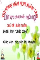 Slide bài giảng thơ chiếc bóng.ppt