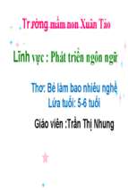 Slide bài giảng thơ bé làm bao nhiêu nghề.pptx