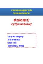 Slide bài giảng thơ cháu yêu bà.pptx