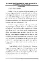 Một số giải pháp nâng cao ý thức sử dụng năng lượng tiết kiệm và hiệu quả cho học sinh thông qua dạy học môn công nghệ