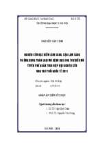  nghiên cứu đặc điểm lâm sàng, cận lâm sàng và ứng dụng phân loại mô bệnh học ung thư biểu mô tuyến phế quản theo hiệp hội ung thư phổi quốc tế năm 2011