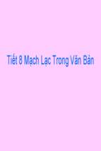 Bài 2 mạch lạc trong văn bản.ppt