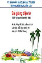 Slide bài giảng vòng đời phát triển của ếch.ppt