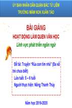 Slide bài giảng truyện rùa con tìm nhà.ppt