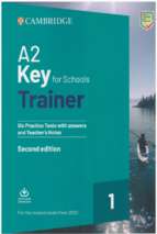 KET for schools trainer 1 for the revised exam from 2020 test book 