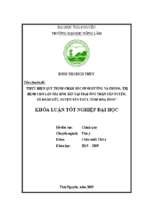 Thực hiện quy trình chăm sóc nuôi dưỡng và phòng, trị bệnh cho đàn lợn nái sinh sản nuôi tại trại ông trần văn tuyên, xã đoàn kết, huyện yên thủy, tỉnh hòa bình