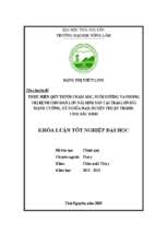 Thực hiện quy trình chăm sóc, nuôi dưỡng và phòng trị bệnh cho đàn lợn nái sinh sản tại trại lợn bùi mạnh cường, xã nghĩa đạo, huyện thuận thành, tỉnh bắc ninh