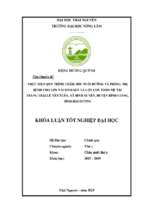 Thực hiện quy trình chăm sóc nuôi dưỡng và phòng trị bệnh cho lợn nái sinh sản và lợn con theo mẹ tại trang trại lê văn tuấn, xã bình xuyên, huyện bình giang, tỉnh hải dương